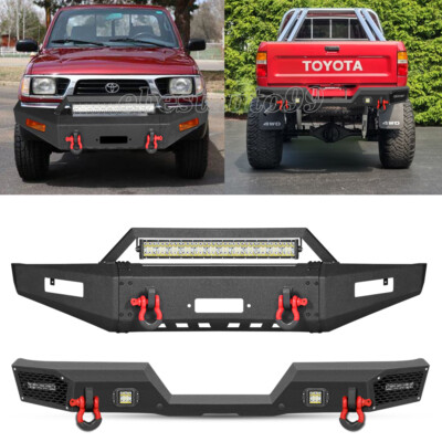 TOYOTA (トヨタ) 純正部品 BUMPER GUARD Front Rear Bumper Guard For 1989-1995 Toyota Pickup W/Winch Plate