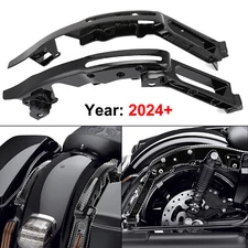 Rear Fender Support Bracket Fit For Harley Touring Road Glide 14-25 Glossy Black
