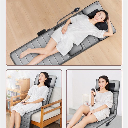 Full Body Neck Back Shoulder Massage Comfier Massage Mat Heated Pad Shiatsu UK - Picture 5 of 12