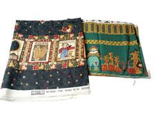 Mumms the Word DEBBIE MUMM Scarecrow Harvest Fall Cotton Fabric Lot 1 Yard Plus
