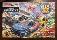  12 cars 2024 NASCAR Authentics Christmas Advent Holiday Calendar 1:64 set