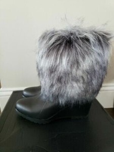 sorel fur wedge