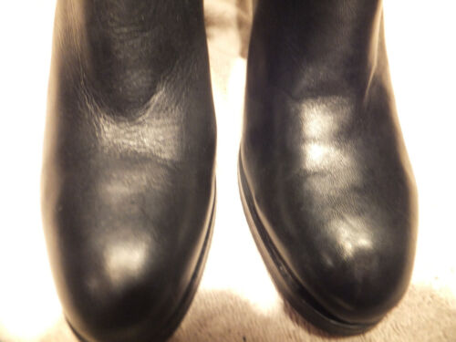 Cole Haan Grand OS Black Leather Side Zip Ankle Boot Sz.7 B/M W00779 So Nice - Picture 3 of 8