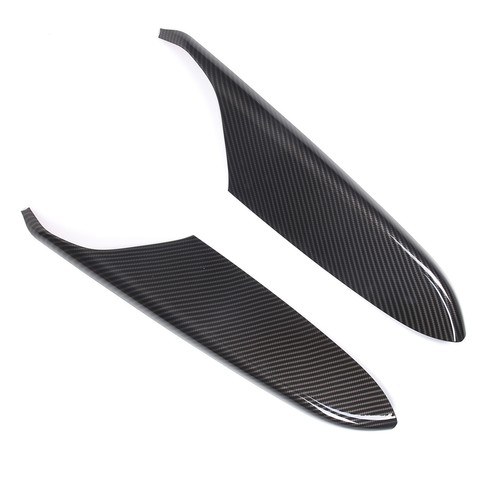 Carbon Fiber ABS Interior Door Armrest Trim Cover For Corvette C8 2020-2023 - Imagen 13 de 16