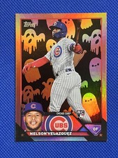 2023 Topps Update Nelson Velazquez RC Ultra Rare Ghost Parallel Foil SSP Cubs SP