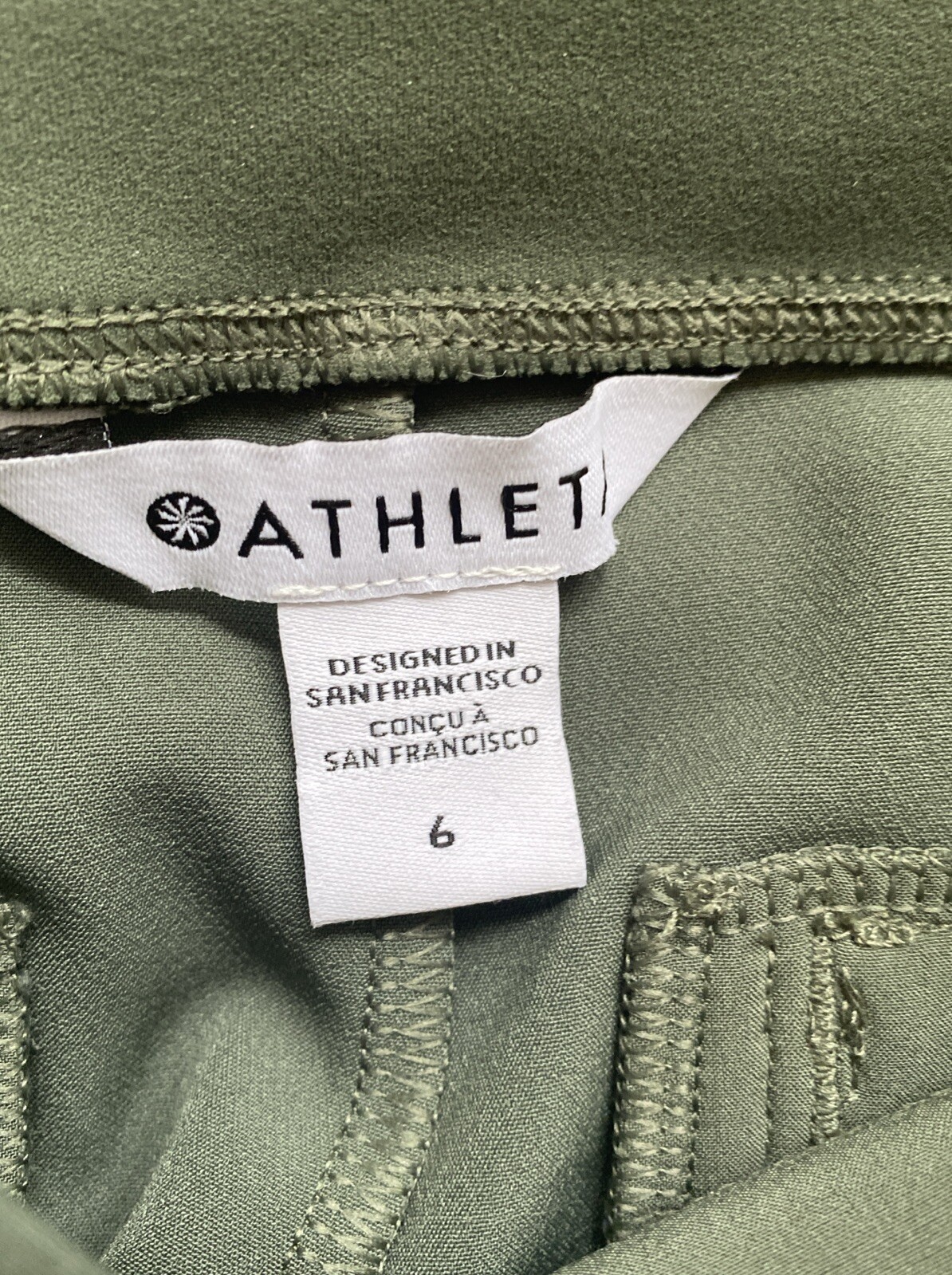 ATHLETA Endless Pant Deep Fern Green Size 6