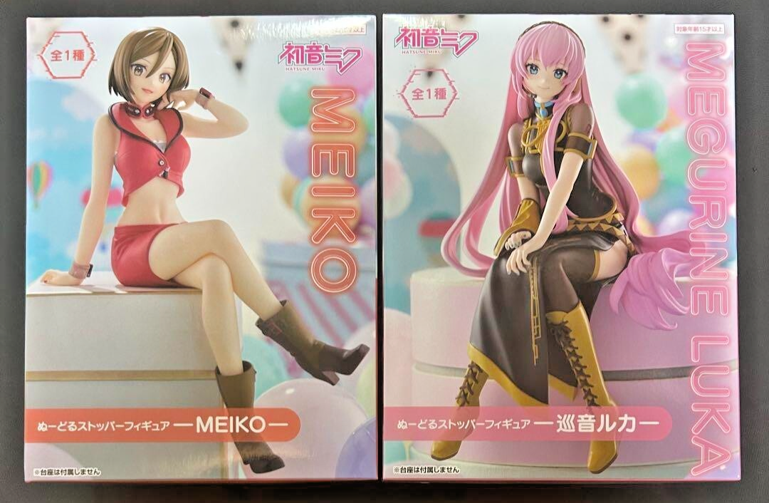 FuRyu Hatsune Miku Series Megurine Luka & MEIKO Noodle Stopper