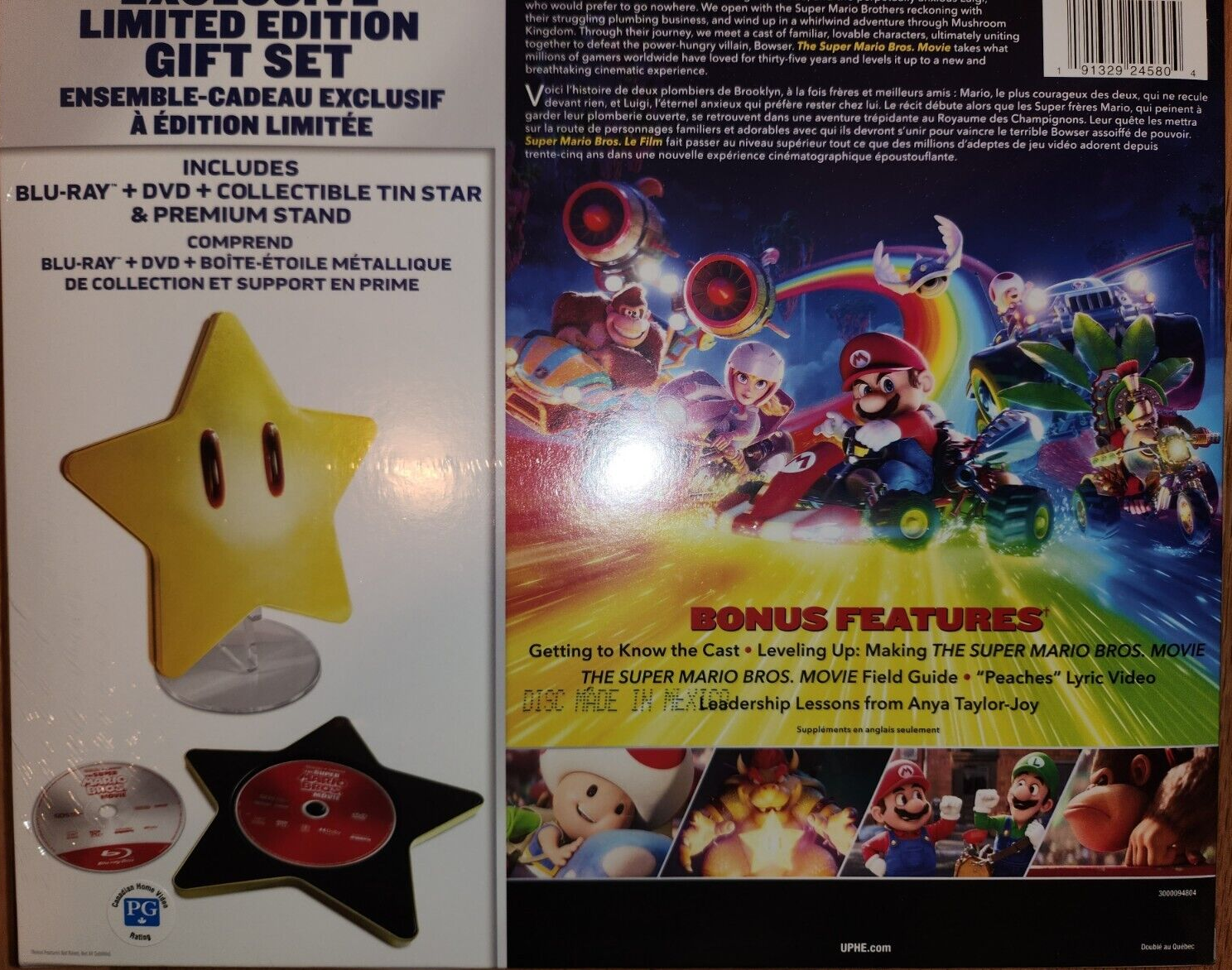 Unboxing EXCLUSIVE Limited Edition The Super Mario Bros. Movie 4K Star Tin  Blu-Ray! 