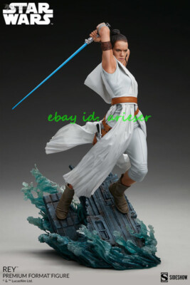 Sideshow Premium Format Star Wars 9 Rey 1/4 Statue Figure In Stock