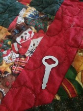 Singer Sewing Machine Flat Slotted Key For Bentwood Case 