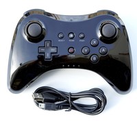 Fsc Black Wii U Pro Controller Bluetooth Dual Analog Wireless Controller For ... Fsc Black Wii U Pro Controller Bluetooth Dual Analog Wireless Controller For ...