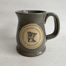 CPAM Concrete Paving of Minnesota Gray Coffee Mug Ceramic Sunset Hill Stoneware