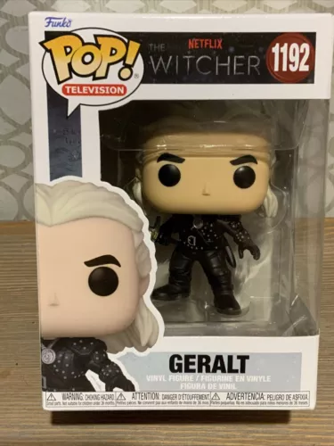 🍒 Funko Pop! TV: Witcher- Geralt Vinyl Figure- New