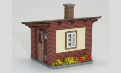 Igra Model Railway Train Set Guard House Outbuilding Extension Kit