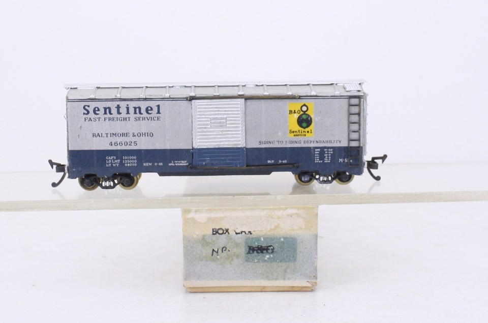 HO Scale International Models Baltimore & Ohio Box Car Built Kit ...