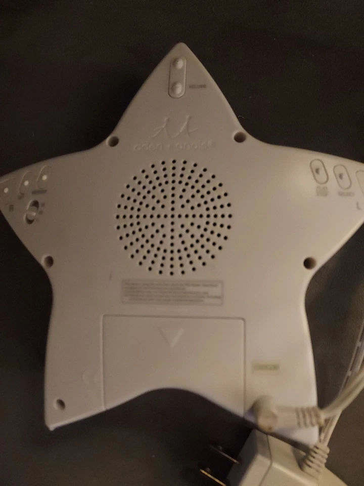 🍏 Máquina de sonido Aden + Anais Serenity Star, luz nocturna y reloj ~ PROBADO Foto 3 de 4