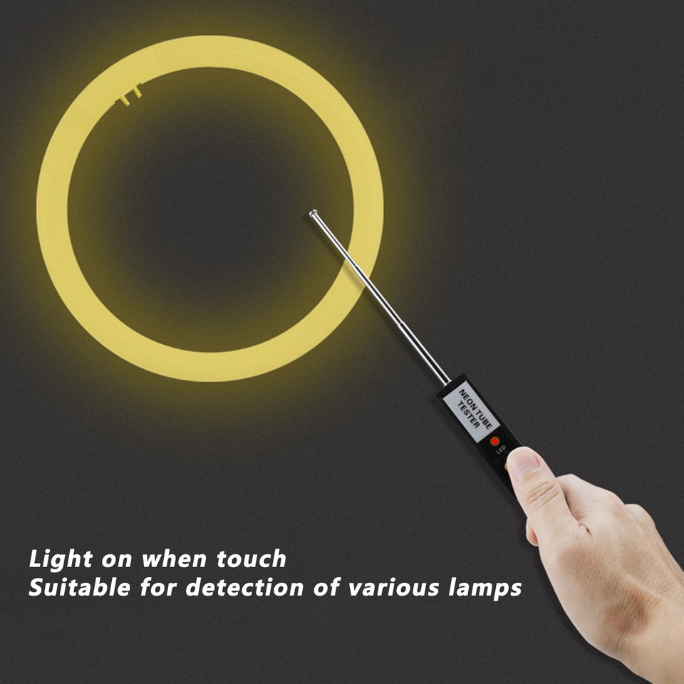 Fluorescent LED Tester Portable Light Tube Detector For Electricians eBay