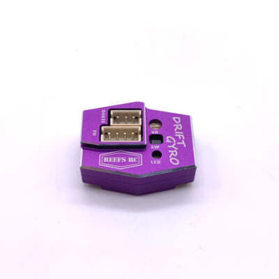 Reefs RC (144) Purple Gyro for 1/10 and Mini Scale RC Drift Cars
