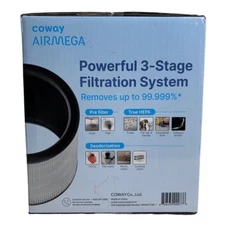 Coway Airmega True HEPA 3-stage Filtration System For Coway Airmega Aim New