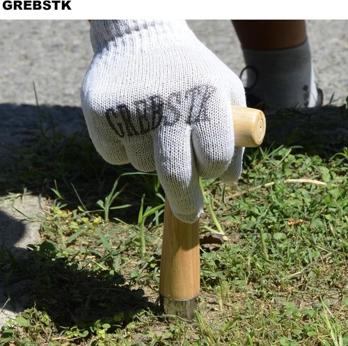 11 Zoll Hand Dibber Edelstahl Sau Dibbler Garten Locher Dibbler Werkzeug H - Bild 8 von 8