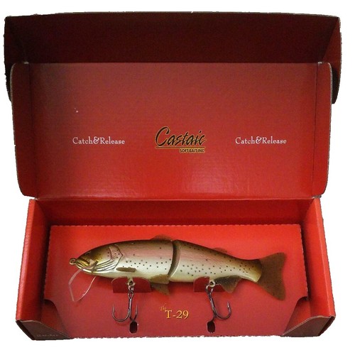 CASTAIC SOFT BAIT INC. T-29 Swimbait Wooden Lure from Japan New | eBay