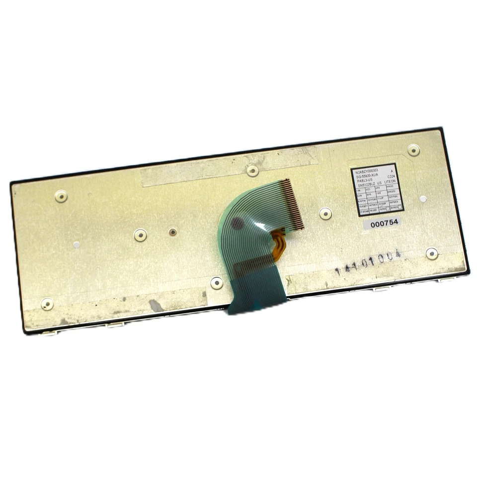 Genuine Panasonic Backlit Keyboard for Toughbook CF-18 CF-19 US layout - Image 2 of 2