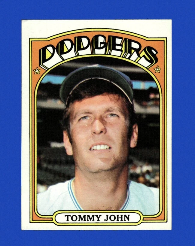 Tommy John trading card
