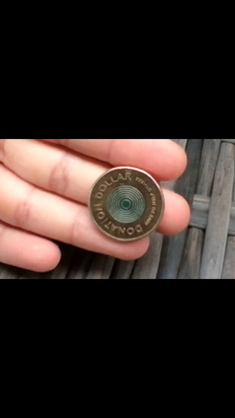 コレクション Donation $1 Dollar Coin with JCInitials Rare