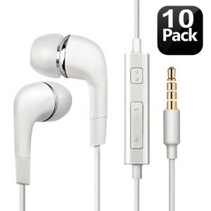 Premium-Headsets-Earphones-Earbuds-with-Built-In-Mic-Lot-For-Samsung
