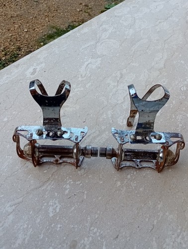 Coppia Di Pedali L'Eroica Colnago Bianchi Cinelli De Rosa - Foto 23 di 24