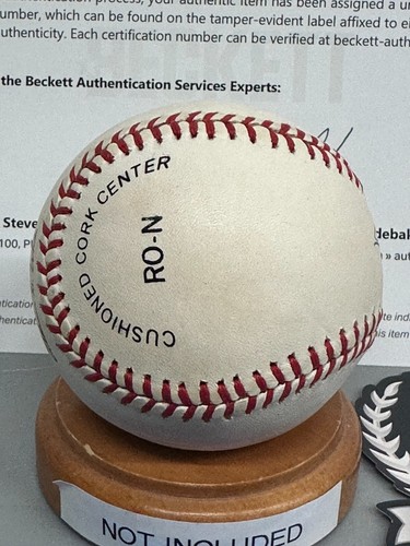 WILLIE MAYS SIGNED AUTOGRAPHED RAWLINGS OML NL BASEBALL-BECKETT BAS LOA LETTER - Picture 4 of 10