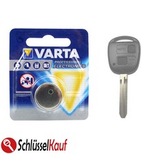 VARTA Autoschlüssel Batterie passend für Toyota Auris Avensis Aygo Corolla RAV4