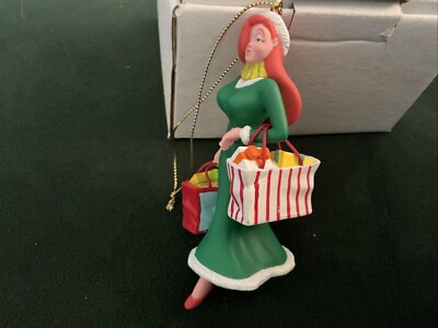 VINTAGE GROLIER DISNEY ORNAMENT WHO FRAMED ROGER RABBIT JESSICA 26231 119
