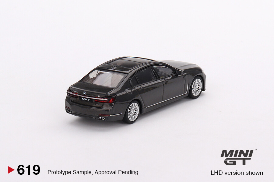 ミニカー Mini GT Alpina B7 xDrive ( Chase > 619) In Stock) Mini GT 1:64 #619 BMW Alpina B7 xDrive Dravit Grey