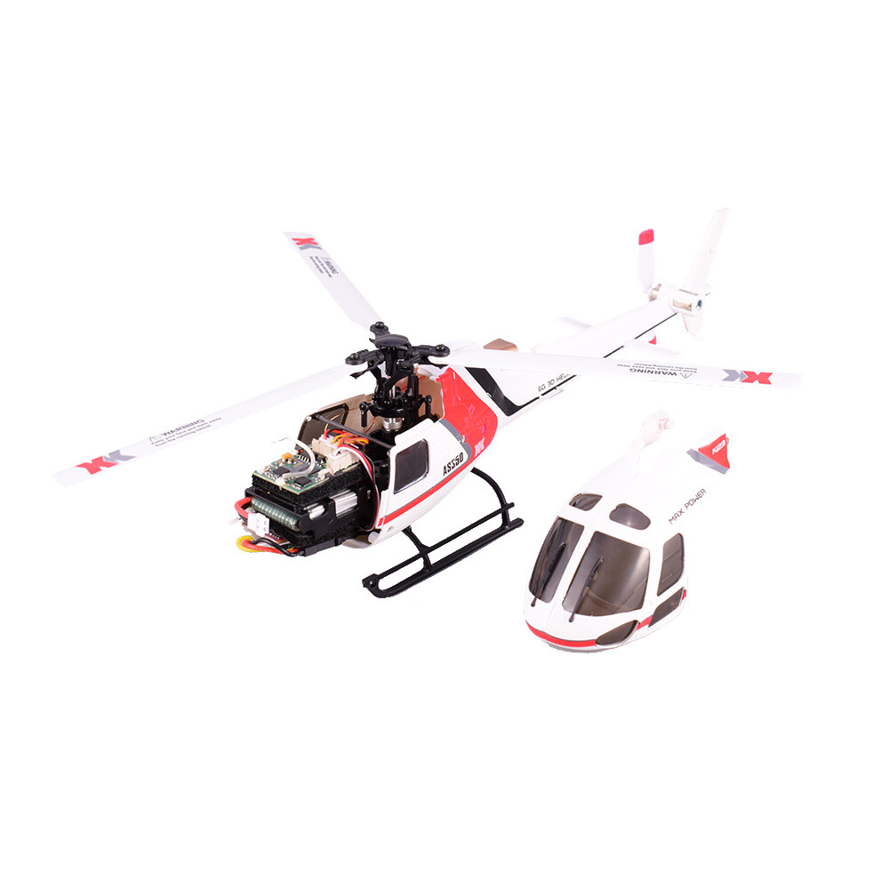 ジャンク品 WLtoys AS350 Wltoys XK AS350 K123 6CH 3D 6G Brushless Motor RC Helicopter