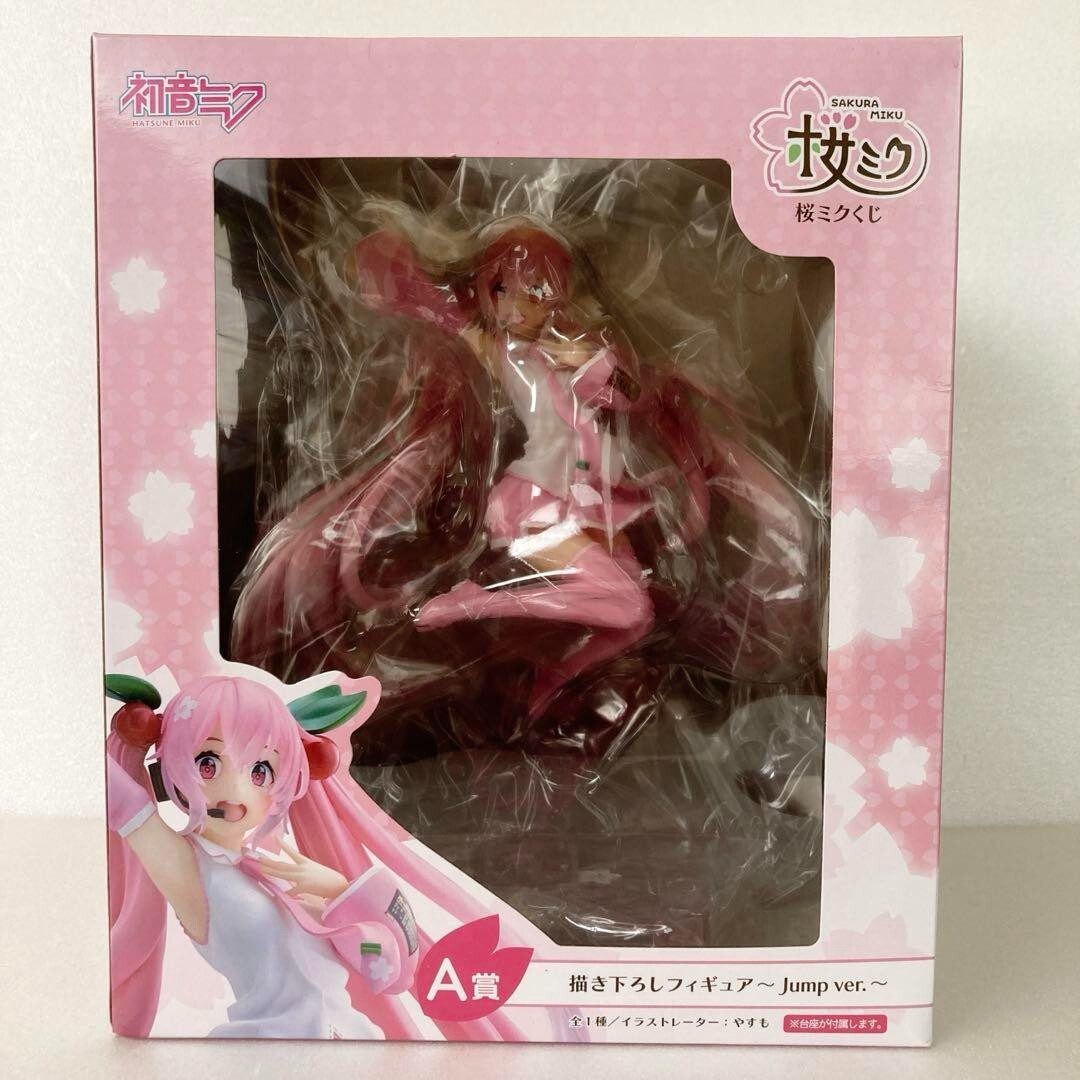 タイトーくじ本舗～桜ミクくじ～ A賞 描き下ろしフィギュア～Jump ver.～ タイトーくじ本舗 ～桜ミクくじ～ A賞 描き下ろしフィギュア
