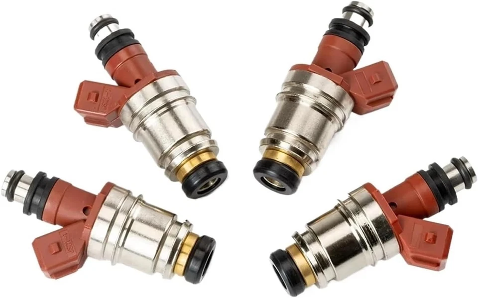 NUEVO inyectores de combustible Bosch OEM 4X para Nissan D21 1990 1991 1992 1993 1994 2,4 L I4 Foto 2 de 4