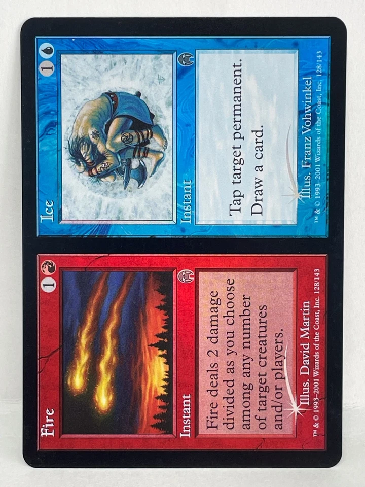 MTG Fire / Ice Foil Apocalypse 128/143 - LP - Image 3 of 4