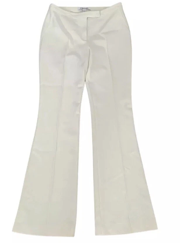 ELIZABETH & JAMES Flare Pants Size 2 US / 6 AU Cream Trousers Women’s - Image 2 of 4