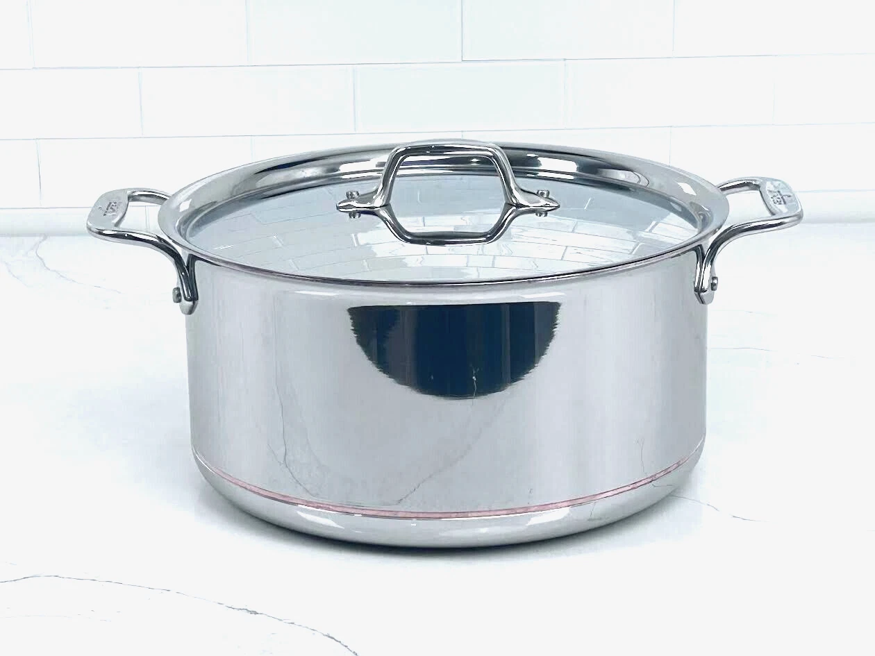All-Clad Copper Core 5-Ply Bonded 8-qt Stockpot with Lid (DEMO)
Opens in a new window or tab