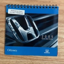 OEM HONDA 2005 ODYSSEY QUICK START GUIDE MANUAL