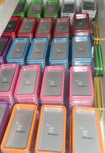 10 x Bumper Case Hülle für iPhone 5 5S 5C + 10 x Gratis Displayschutz & Tuch - Bild 2 von 7