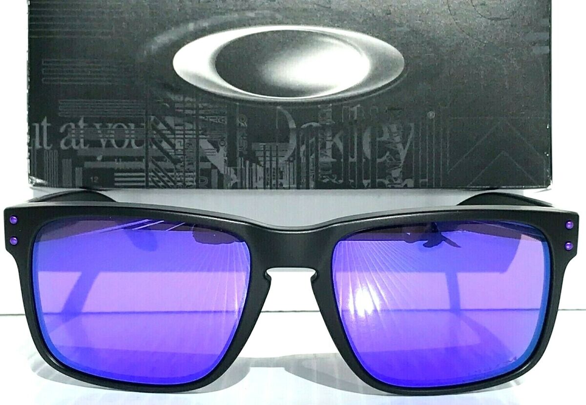 NEW Oakley HOLBROOK Matte Black POLARIZED Galaxy Violet NEW Oakley HOLBROOK Matte Black POLARIZED Galaxy Violet