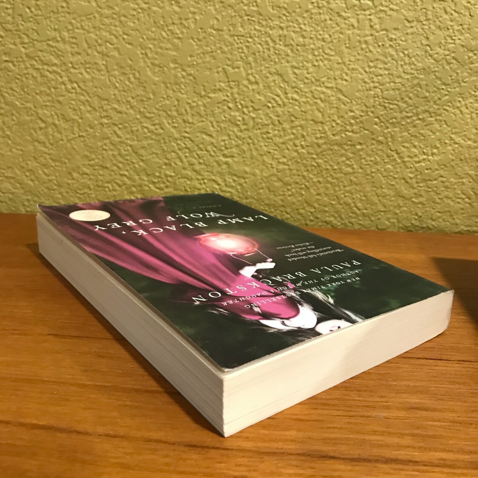 Lamp Black, Wolf Grey by Paula Brackston (2015, Trade Paperback