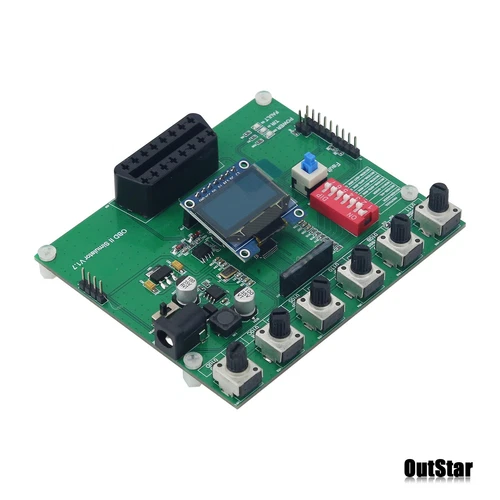 Simulador ECU OBD II OBD2 con pantalla de 0,96 pulgadas compatible con 7 protocolos convencionales - Imagen 4 de 14