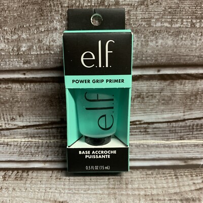 Elf Power Grip Base Primer 0.5oz/15mL Clear Transparent Vegan Cruelty Free