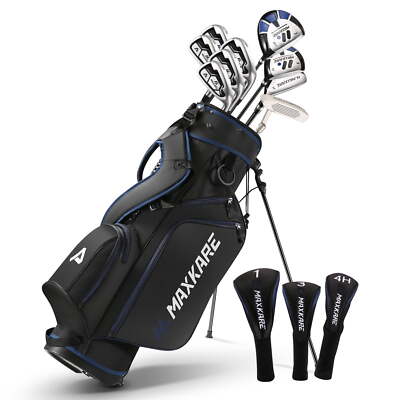 Men's Regular 13-Piece Complete Golf Club Set For Right Handed Male