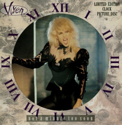 Vixen  - Not A Minute Too Soon (12'', Ltd, Pic)