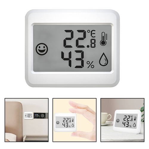 Hygrometer with Compact Dimensions Perfect for Any Home or Office Setting - Photo 15/24