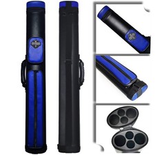 2x2 Hard cue case Oval Pool Cue Billiard Stick Carrying Case